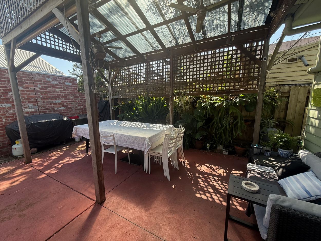 179 Nicholson Street, Brunswick East — Undercover alfresco